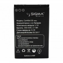Аккумулятор для Sigma mobile Comfort 50 Mini 3 (ORIGINAL) 850мAh